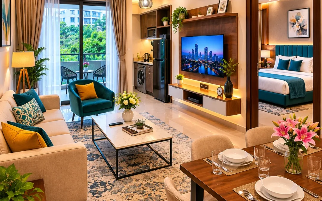 Service Apartments in Gurugram – Comfortable Living for Short and Long Stays