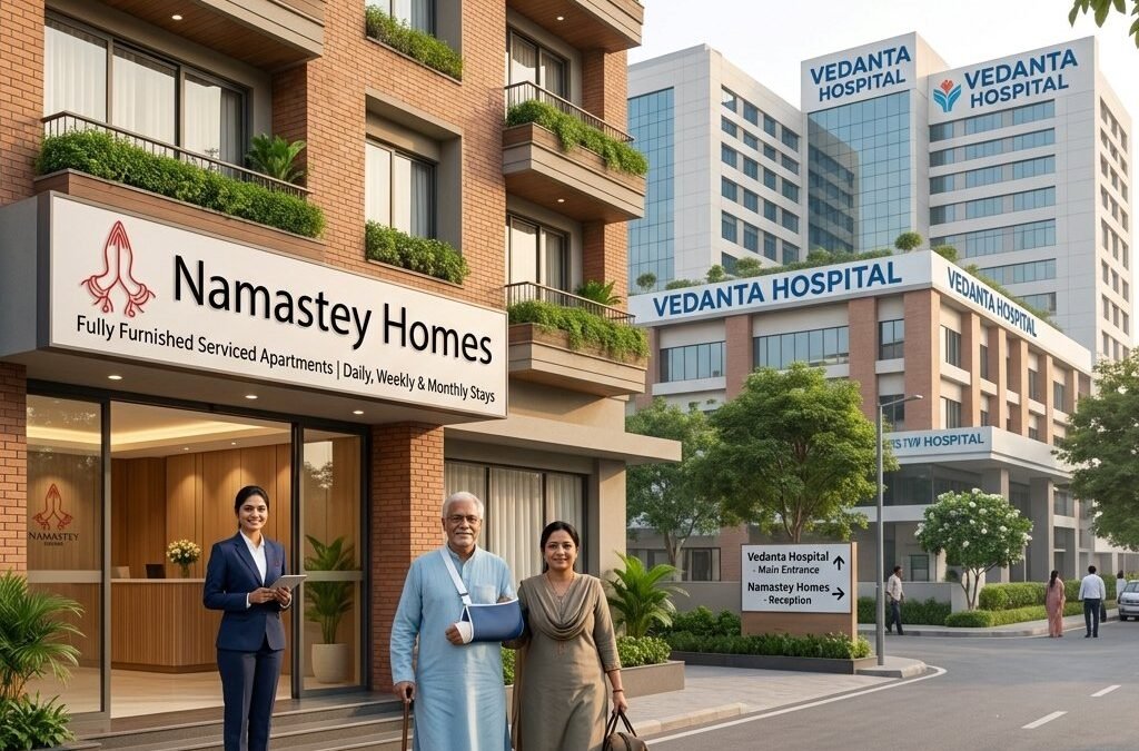 Service Apartments near Medanta Hospital Gurgaon – Comfortable Stays for Patients and Families